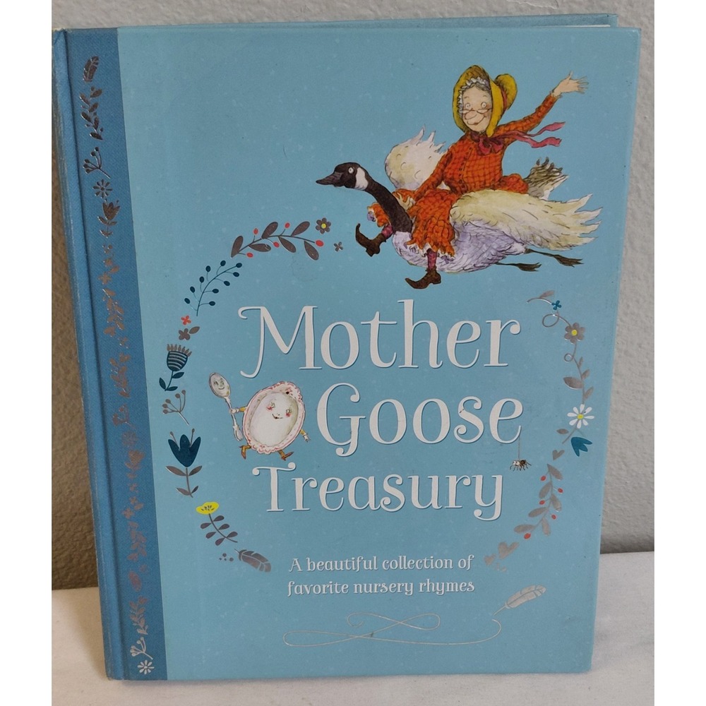 Mother Goose Treasury Hardcover Nursery Rhymes Children's Picture Book 2017